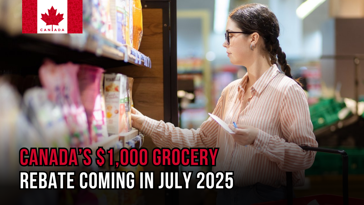 Canada's $1,000 Grocery Rebate: Everything You Need to Know