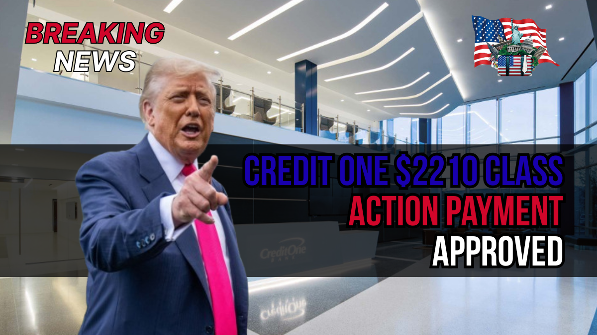Credit One $2210 Class Action Payment Approved: Check Lawsuit Settlement Dates and Eligibility